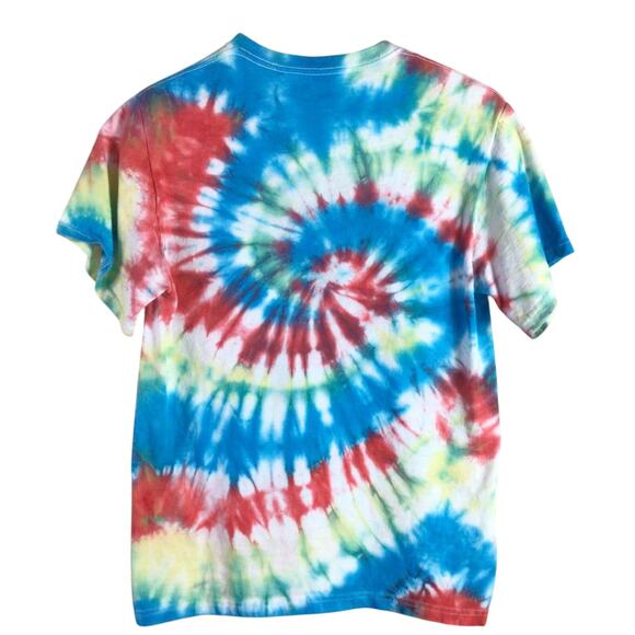 Tie Dye Disney Mickey Mouse ears T Shirt White Small - Picture 4 of 4